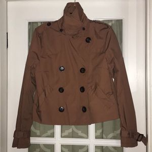 H&M Short Caramel Pea Coat